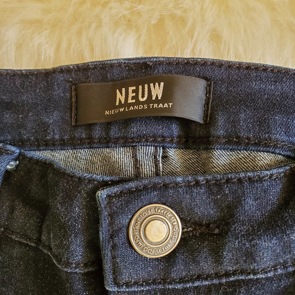 Neuw Razor Skinny Dark Indigo Wash Jeans Size 26 - Picture 8 of 13